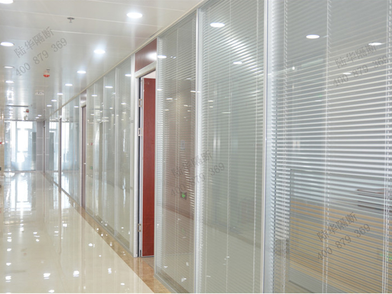 钢铝双玻百叶隔断