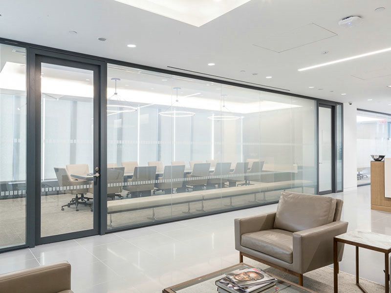 智能调光玻璃隔断